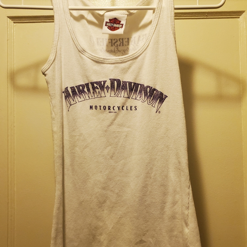 Harley Davidson womans tank sz L